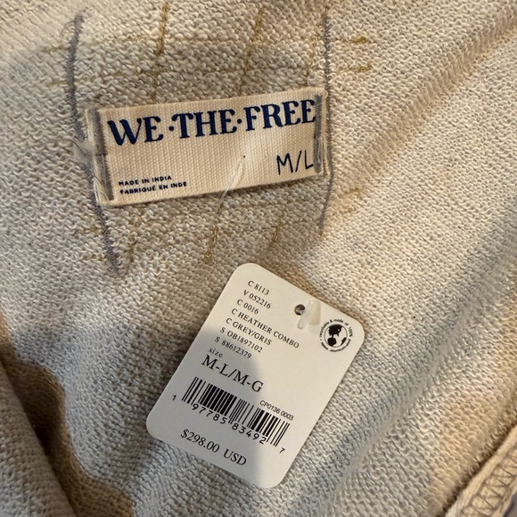 We the Free Sha Sha Hoodie size M/L NWT - Picture 3 of 7